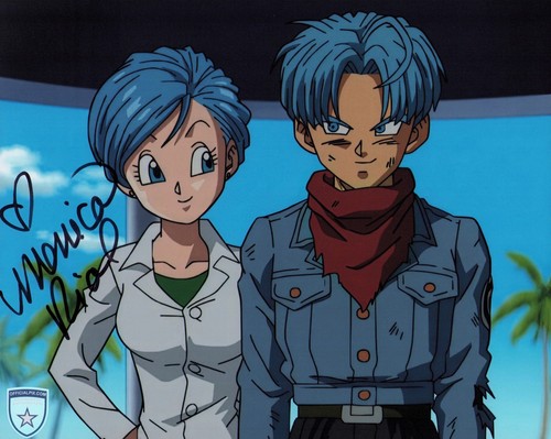 Signed monica rial dragon ball - dragon,
