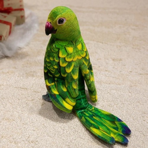 Peluche pappagallo verde - , 10