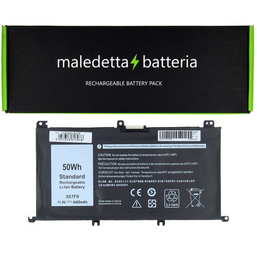 Batteria nera per dell - batteria,