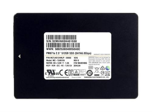 Ssd samsung 512gb - 512gb, 6gbps