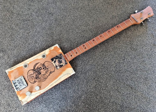 Cigar box guitar string - guitar, 3