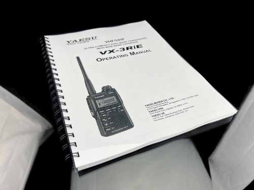 Yaesu 3e manuale - vx-3e,