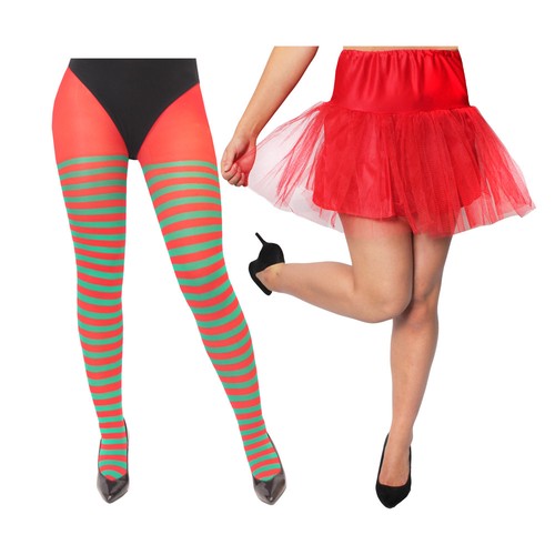 Set costume collant elfo - collant,