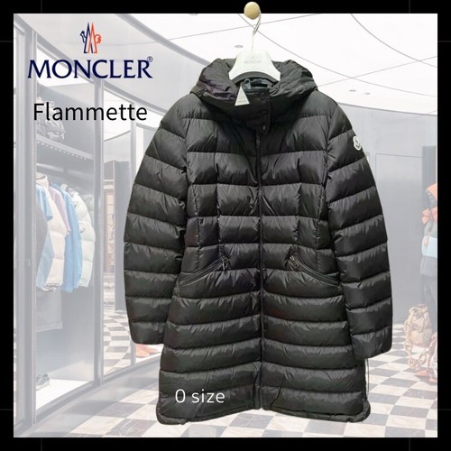 Moncler flammette black size - black, 0