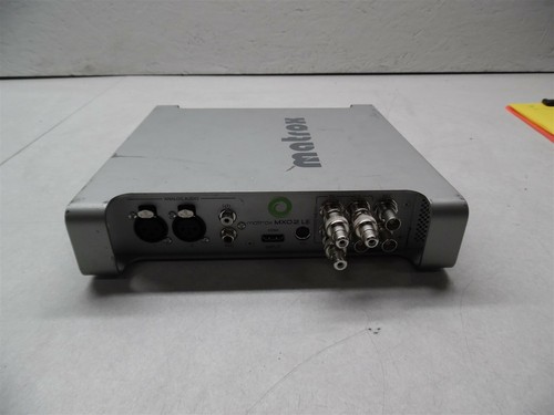 Matrox mx02 con editing - matrox,