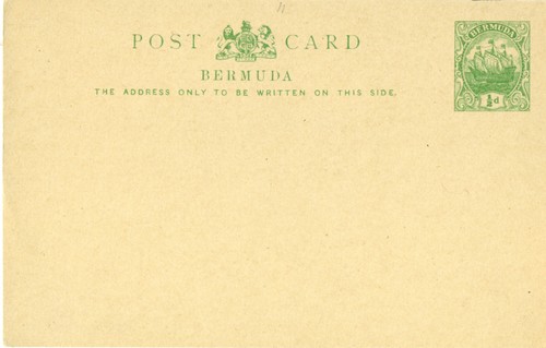 Bermuda 1912 postal stationery - bermuda,