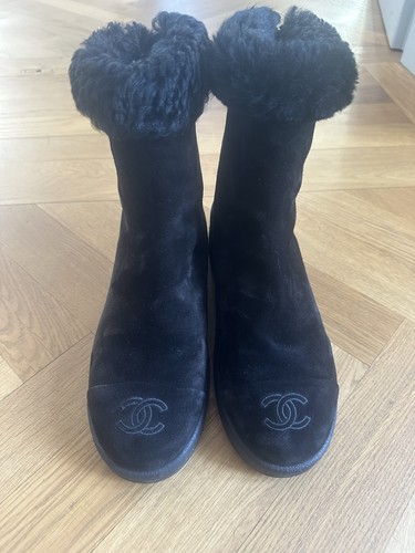 Stivaletti chanel neri - chanel,