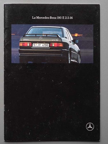 Brochure mercedes benz 190 - benz, e