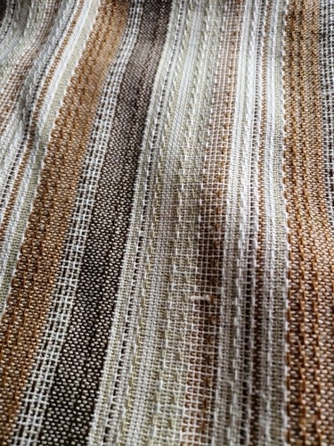 Vintage brown beige stripe - &,