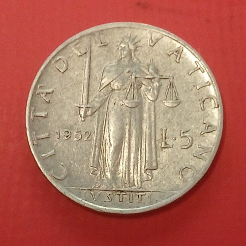 Vaticano pio xii moneta lire - moneta,