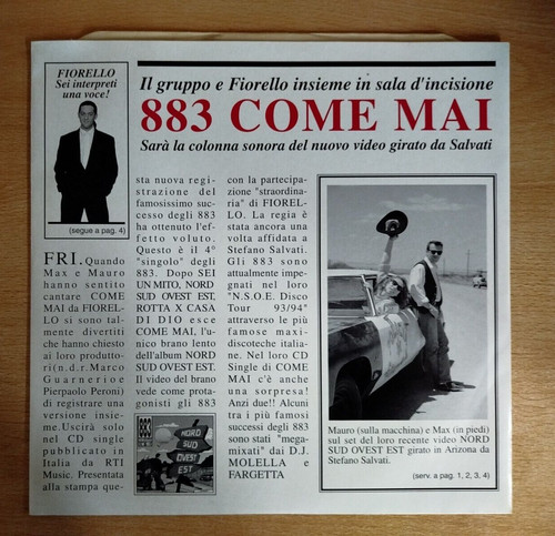 883 feat fiorello come - 883, feat.