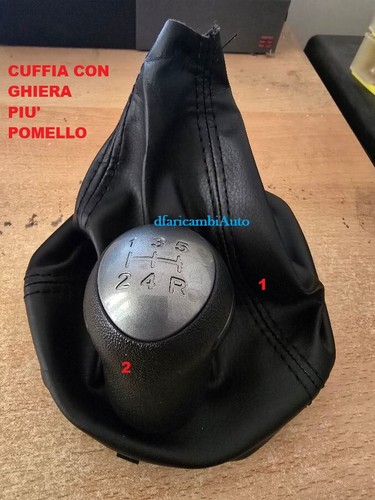 Pomello leva cambio cuffia e - pomello, +
