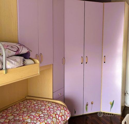 Cabina armadio angolare