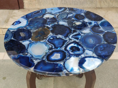 Agate table top - agate, room