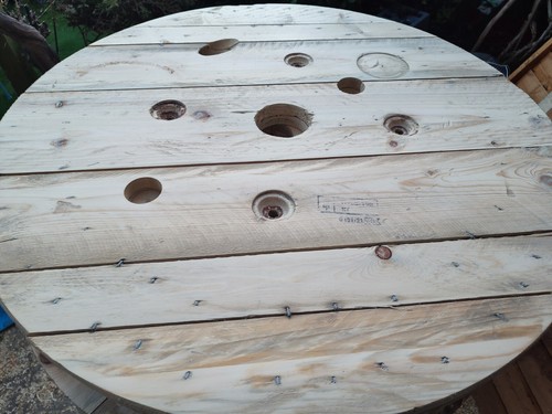 Tavolo industriale legno - industriale,