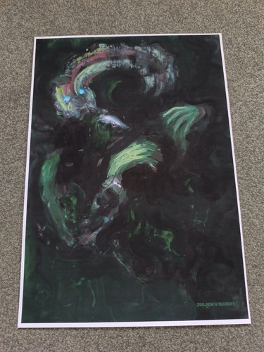 The smiths painting - painting, art