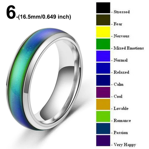 1pc anello umore acciaio - 1pc,