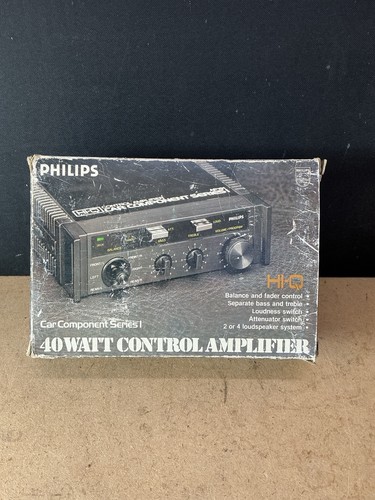 Amplificatore auto 40w vintage - amplificatore,