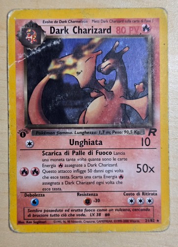 Pokémon dark charizard 82 - dark, 21/82