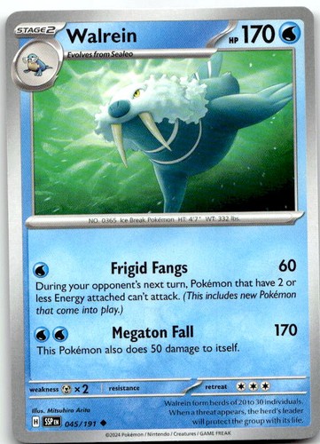 Walrein 045 191 - walrein, pokemon