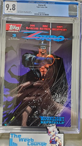 Zorro vol cgc 9 8 - 4, low