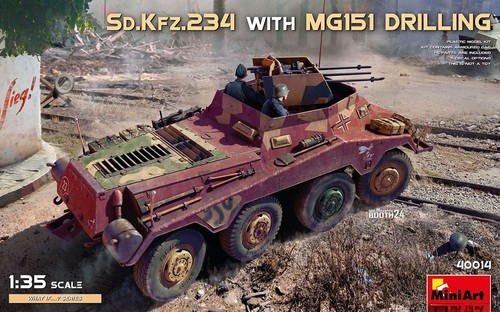 Miniart 40014 kfz 234 - miniart, 1/35