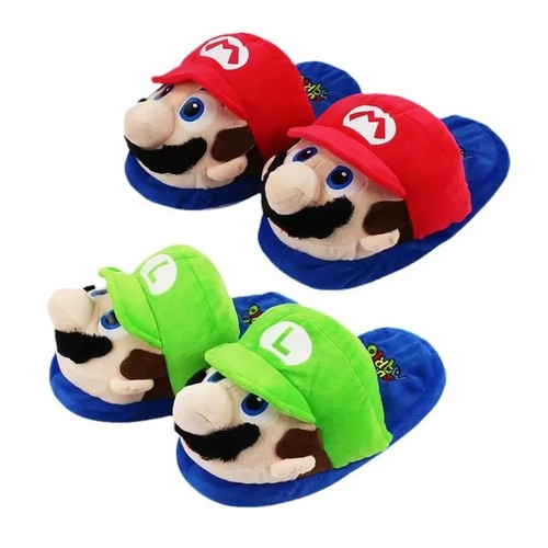 Ciabatte super mario invernali - ciabatte,