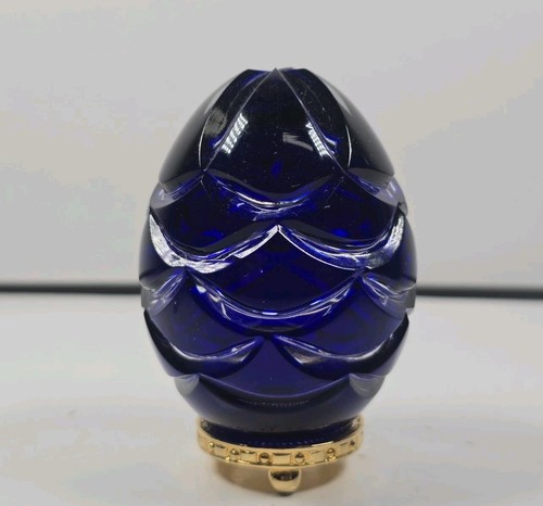 Uovo faberge taglio cobalto - uovo,