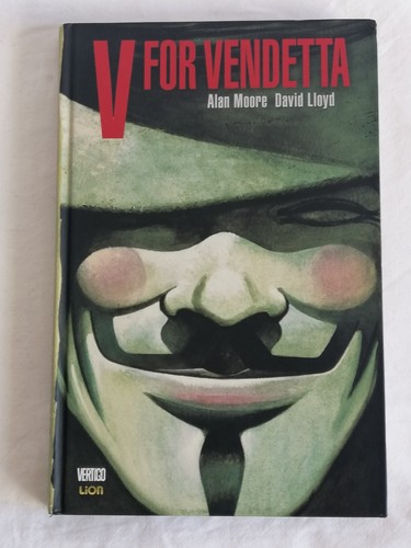 Libro fumetto for vendetta - v,