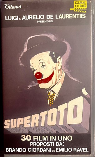 Introvabile vhs supertoto 30 - introvabile,
