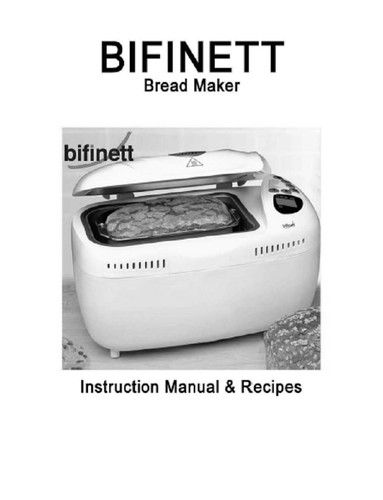 Macchina del pane - , manuale