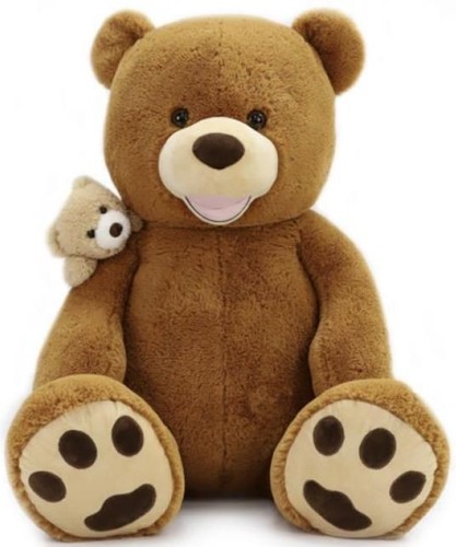 Peluche orso con cucciolo 130 - cucciolo,