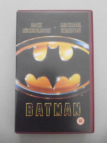 Batman 1989 vhs - vhs, ex