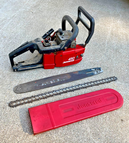 Motosega jonsered 450 con - motosega,