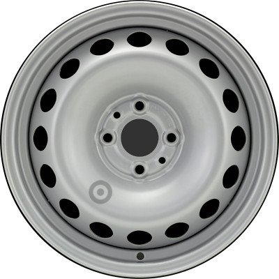 Cerchi acciaio alcar al6815 - cerchi, in