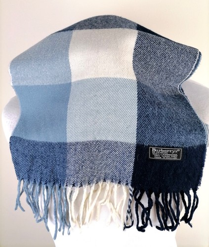 Sciarpa burberry blu navy - burberry,