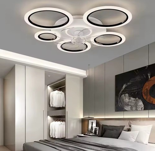 Lampadario ventilatore led - lampadario,