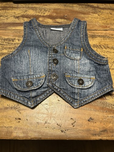 Gilet jeans prenatal bambino - jeans,