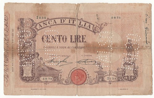 Falso epoca 100 - falso, d'epoca