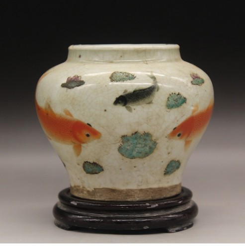 Vaso cinese antico colore