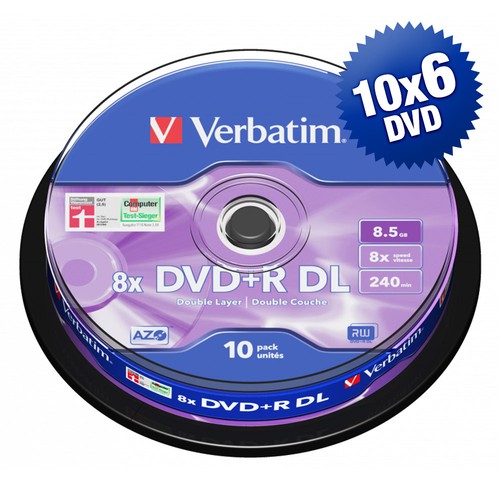Verbatim 43666 dvd dual - verbatim,
