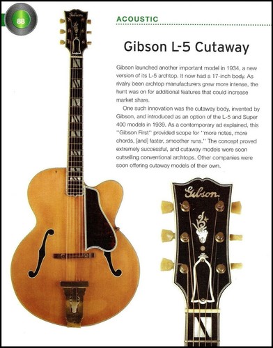 1934 gibson cutaway - 1934,