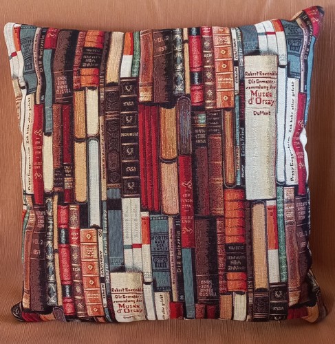 Cuscino decorativo libri - , fatto