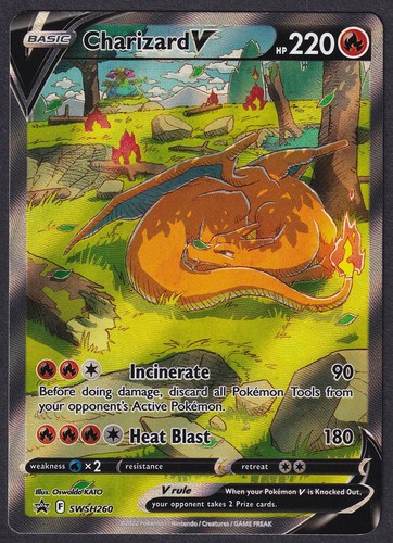 Pokemon charizard swsh260 - pokemon,