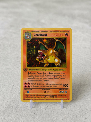 Charizard 1st edition pokemon - 1st,