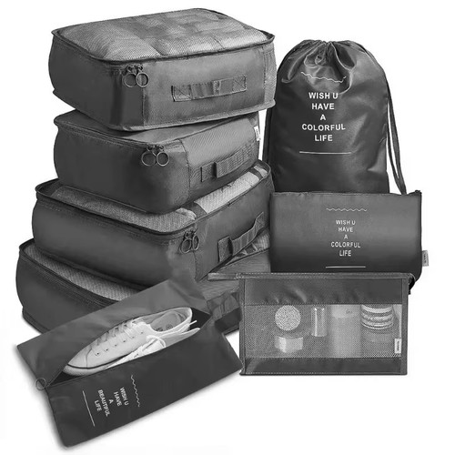 Set organizer valigia pezzi - set, 7