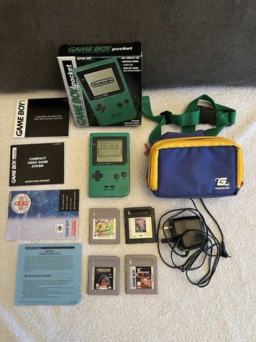 Nintendo game boy pocket - pocket, verde