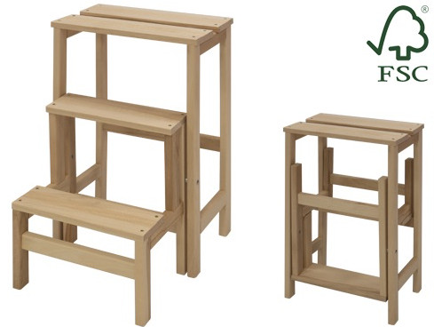 Sgabello scaletta ribalta - scaletta, a