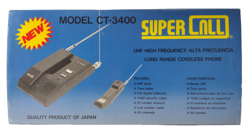 Telefono fisso cordless