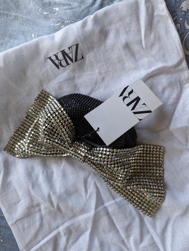 Zara mini fiocco borsa - zara,